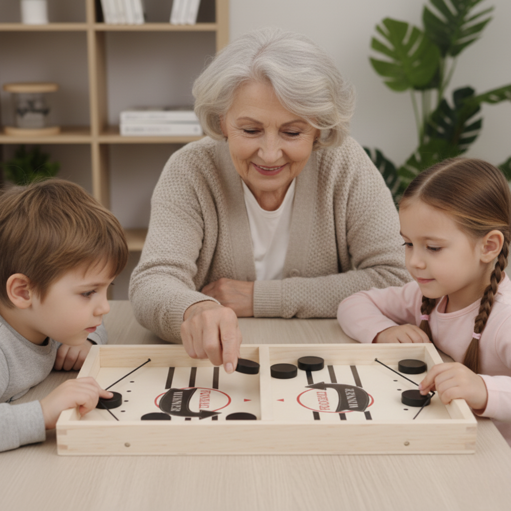 Cymbergaj - Drewniana Gra Zręcznościowa, Rodzinna Zabawa