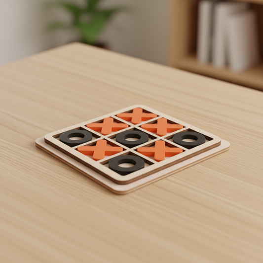 Kółko i krzyżyk - klasyczna zabawa rozwijająca kreatywność