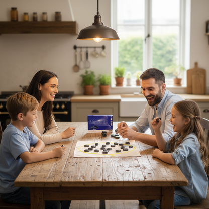 Mag Bitwa - gra magnetyczna dla dzieci i dorosłych, zestaw 30 magnesów (2–4 graczy)