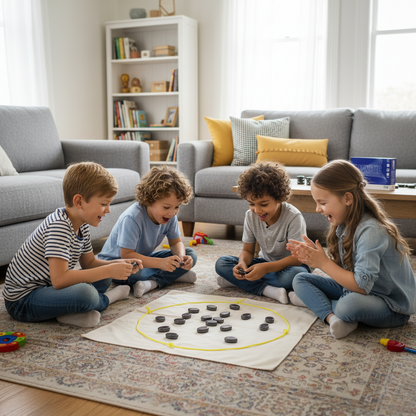 Mag Bitwa - gra magnetyczna dla dzieci i dorosłych, zestaw 30 magnesów (2–4 graczy)