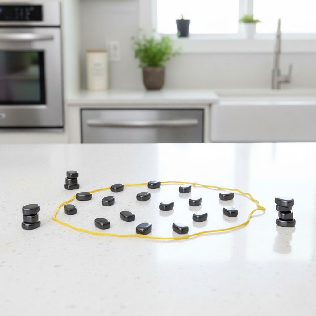 Mag Bitwa - gra magnetyczna dla dzieci i dorosłych, zestaw 30 magnesów (2–4 graczy)