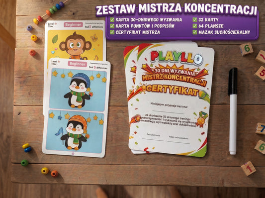 PLAYLLO - Program Mistrza Koncentracji