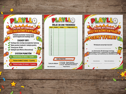 PLAYLLO - Program Mistrza Koncentracji